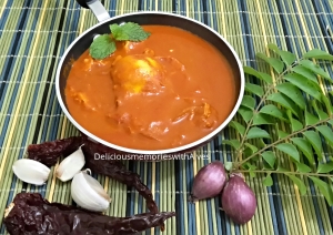 Egg drop curry